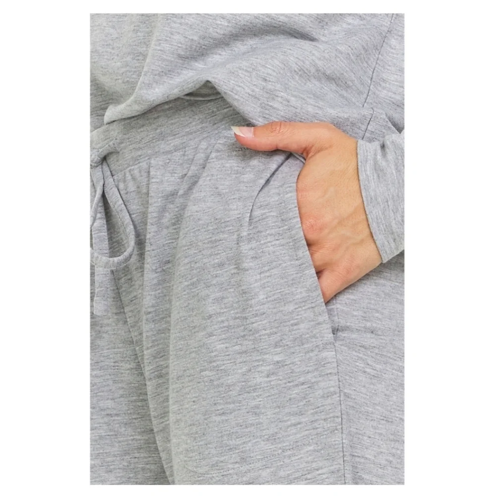 Flora by Flora Nikrooz Ladies Brush Knit 2 Piece Lounge PJ Set - Picture 5 of 6